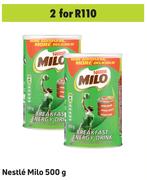 Nestle Milo-For 2 x 500g
