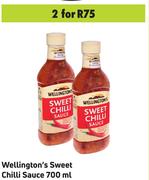 Wellington's Sweet Chilli Sauce-For 2 x 700ml