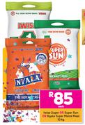 Iwisa Super Or Super Sun Or Nyala Super Maize Meal-10 Kg Each