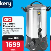 Aro 8L Coffee Percolator-Each