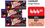 Cadbury Large Astros-40's