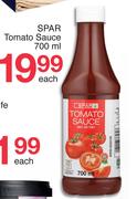 Spar Tomato Sauce-700ml Each