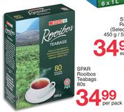Spar Rooibos Teabags-80s Per Pack