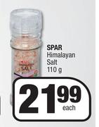 Spar Himalayan Salt-110g Each