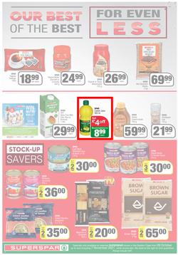 SUPERSPAR EASTERN CAPE : Our Best For Less (26 October - 7 November 2021) | Valid In Butterworth, Cofimvaba, Daku, Engcobo, Georgious, Highway, Kwantu, Mdantsane, Ndu, New Brighton, Protea, Zonke, page 2