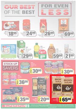 SUPERSPAR EASTERN CAPE : Our Best For Less (26 October - 7 November 2021) | Valid In Butterworth, Cofimvaba, Daku, Engcobo, Georgious, Highway, Kwantu, Mdantsane, Ndu, New Brighton, Protea, Zonke, page 2
