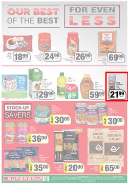 SUPERSPAR EASTERN CAPE : Our Best For Less (26 October - 7 November 2021) | Valid In Butterworth, Cofimvaba, Daku, Engcobo, Georgious, Highway, Kwantu, Mdantsane, Ndu, New Brighton, Protea, Zonke, page 2
