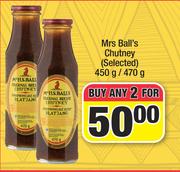 Mrs Ball's Chutney-For Any 2 x 450g/ 470g