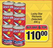 Lucky Star Pilchards-For Any 6 x 400g