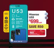 Hisense U53 Smartphone (Dual Sim, Unlocked)