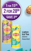 Lipton Ice Tea Assorted-For 2 x 300ml