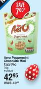 Nestle Aero Peppermint Chocolate Mini Egg Bag-70g 