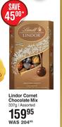 Lindt Lindor Cornet Chocolate Mix Assorted-337g