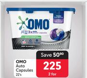 Omo Auto Capsules-For 2 x 22's
