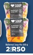 Butternut Soup Mix-For 2 x 600g