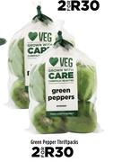 Green Pepper Thriftpacks-For 2
