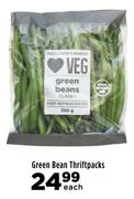Green Bean Thriftpacks-Each