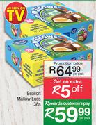 Beacon Mallow Eggs-36s Per Pack