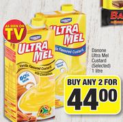 Danone Ultra Mel Custard (Selected)-For Any 2 x 1Ltr