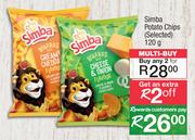 Simba Potato Chips (Selected)-For Any 2 x 120g