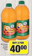 Mr Orange Orange Squash-For 2 x 2Ltr