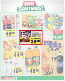 SPAR EASTERN CAPE : Your One Stop Easter Shop (23 March - 5 April 2021) Valid in Amahlathi, Bedford, Buffalo, Cala, Centane, Kwa-Fetting, Komga, Nemato, Patensie, page 2