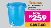 Pineware 23Ltr Water Bucket PWB-02