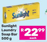 Sunlight Laundry Soap Bar-500g