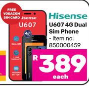 Hisense U607 4G Dual Sim Phone 850000459
