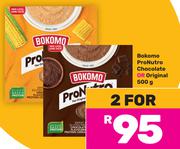 Bokomo Pronutro (Chocolate Or Original)-For 2 x 500g
