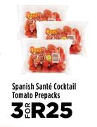 Spanish Sante Cocktail Tomato Prepacks-For 3