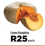 Crown Pumpkins-Each