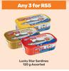 Lucky Star Sardines Assorted-For Any 3 x 120g