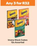 Imana Stock Cubes Assorted-For Any 3 x 12s