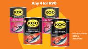 Koo Pilchards Assorted-For Any 4 x 400g