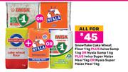 Snowflake Cake Wheat Flour 1Kg+Iwisa Samp 1Kg Or Nyala Samp 1Kg+Iwisa Super Maize Meal 1Kg-All For
