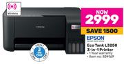 Epson Eco Tank L3250 3 In 1 Printer