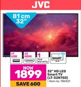 JVC 32" (81cm) HD LED Smart TV LT-32N750
