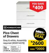 Home & Kitchen Pico Chest Of Drawers (850014378)