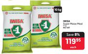 Iwisa Super Maize Meal-10Kg Each