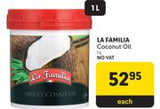 La Familia Coconut Oil-1Ltr 