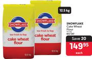 Snowflake Cake Wheat Flour-12.5kg Each