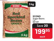 Econo Sugar Beans-5kg 