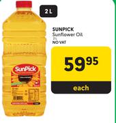 Sunpick Sunflower Oil-2Ltr