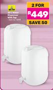 Big Jim 25Ltr Water Dispenser With Tap 76997-For 2