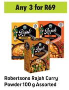 Robertsons Rajah Curry Powder Assorted-For 3 x 100g