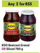 Koo Beetroot Grated Or Sliced-For 2 x 780g