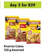 Knorrox Cubes Assorted-For 3 x 120g