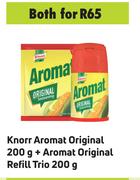 Knorr Aromat Original 200g + Aromat Original Refill Trio 200g-Both For