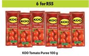 Koo Tomato Puree-For 6 x 100g